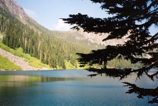 Another picture of this sizable lake, Eaton Lake 2001-07.